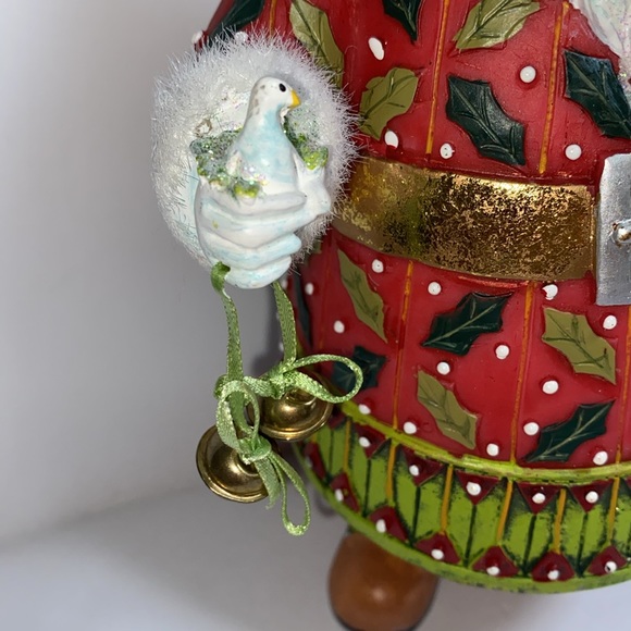 Krinkles Dept. 56 Patience Brewster Christmas Peaceful Santa Figurine 11” - Picture 4 of 8